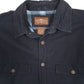 Mens Navy Levis Fleece Lined  Coat