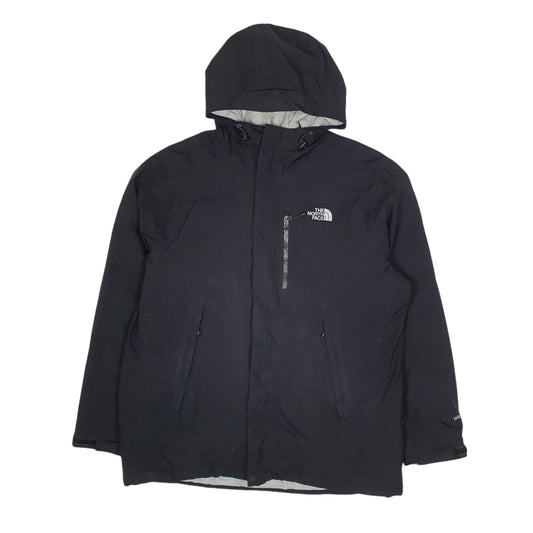 Mens Black The North Face Thermoball Hyvent Hoodie Coat