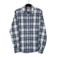 Mens Blue Wrangler  Long Sleeve Shirt