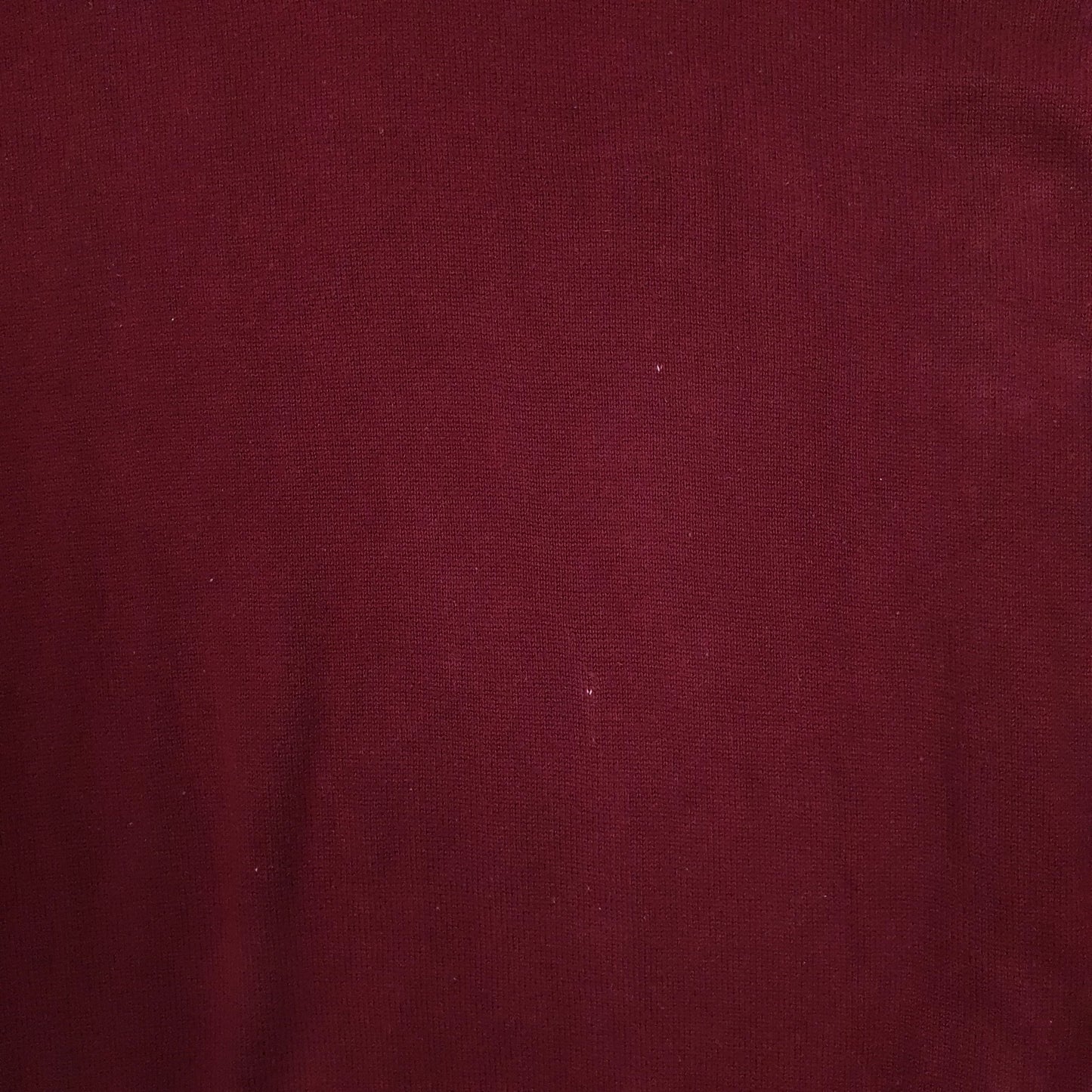 Mens Burgundy Nautica  Quarter Zip Jumper