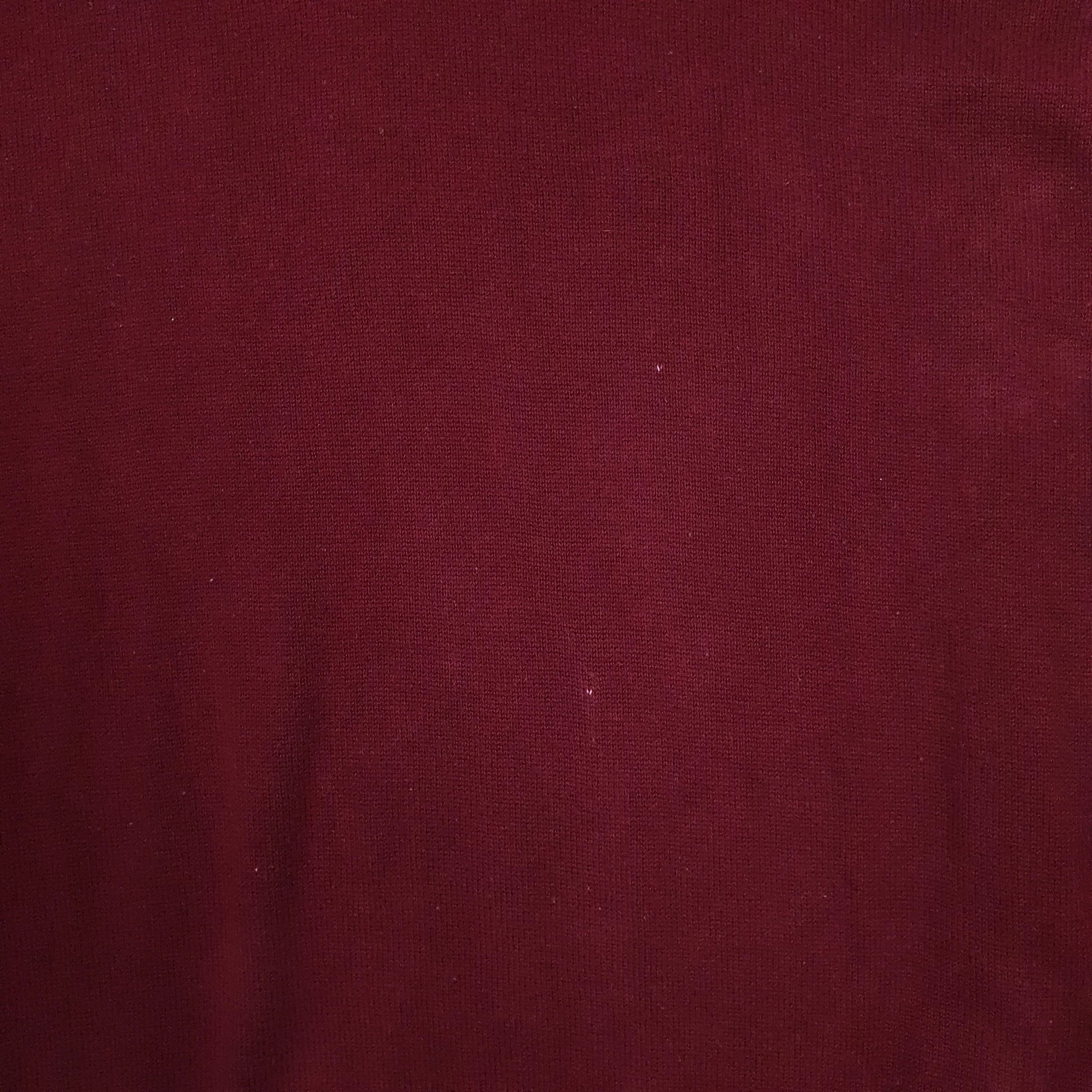 Mens Burgundy Nautica  Quarter Zip Jumper