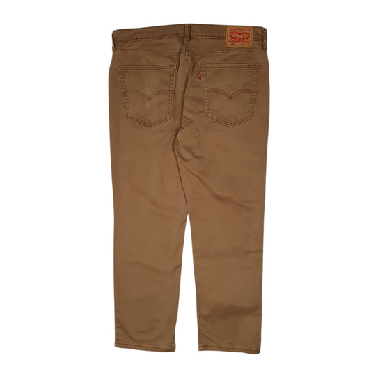 Mens Beige Levis 541 Athletic  Trousers