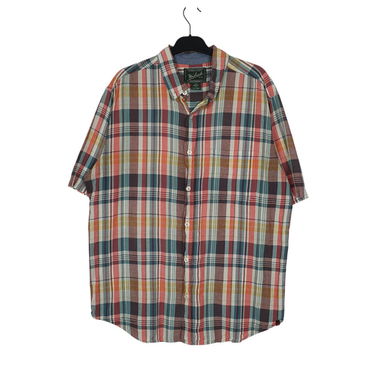 Mens Orange Woolrich  Short Sleeve Shirt