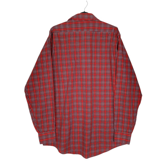 Mens Red L.L.Bean Vintage 1990s  Shirt