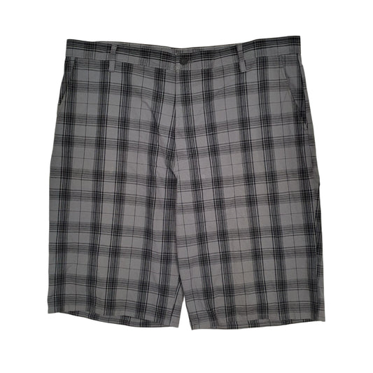 Mens Grey Dickies Check Chino Shorts