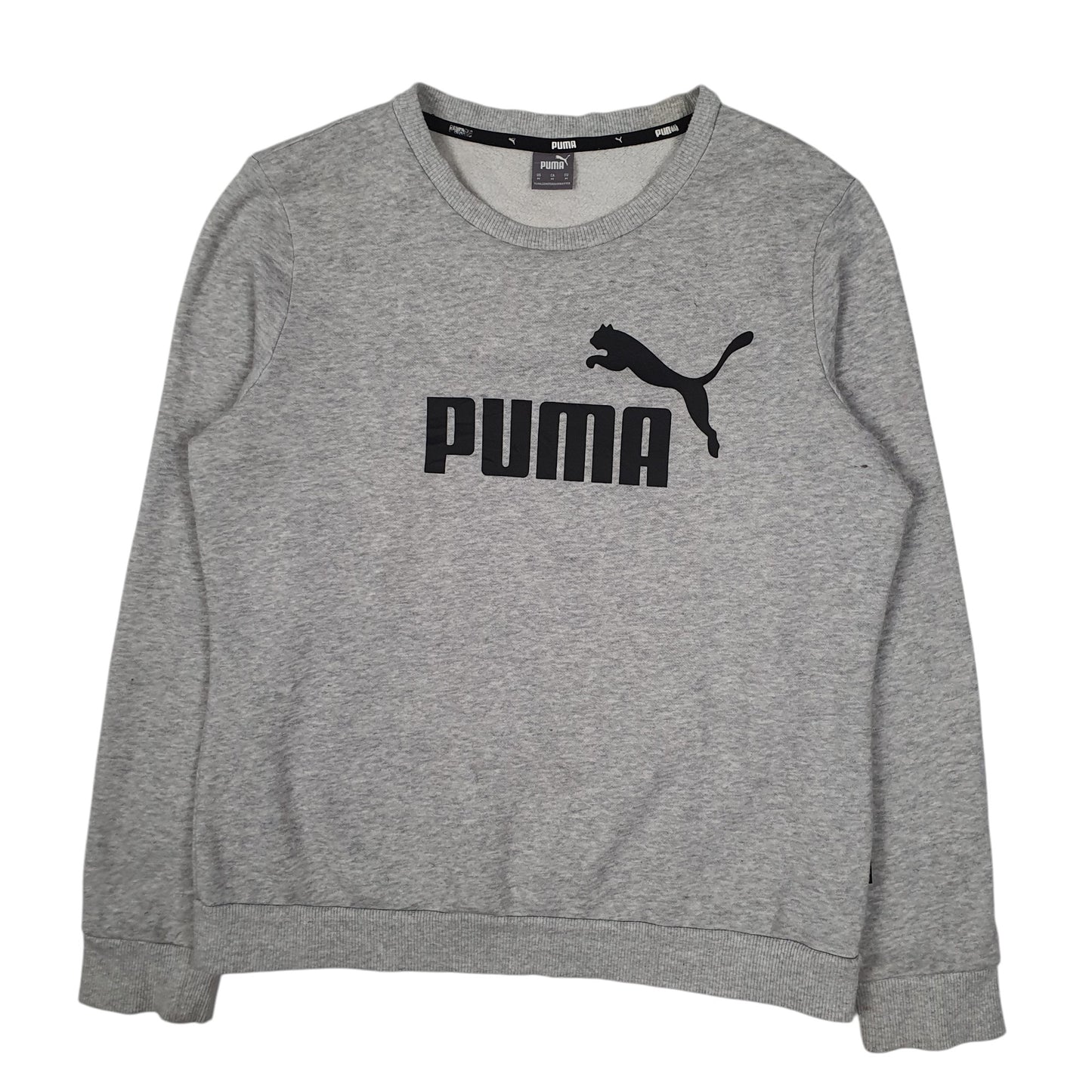 Womens Grey Puma  Crewneck Jumper