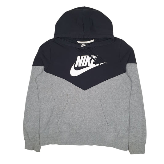 Womens Grey Nike  Hoodie Jumper