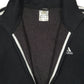 Mens Black Adidas  Full Zip Jumper