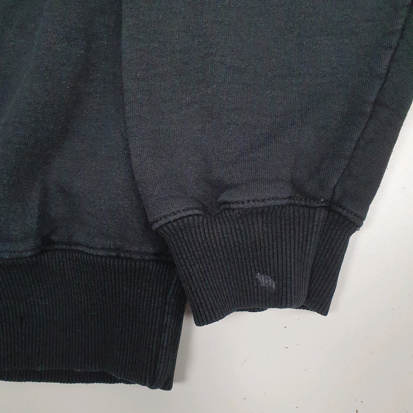 Mens Black Champion  Crewneck Jumper