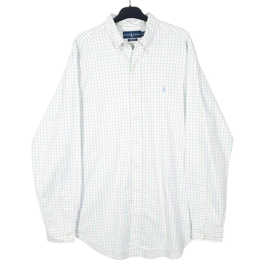 Mens White Ralph Lauren  Long Sleeve Shirt