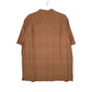 Mens Tan L.L.Bean Aztec Loose Fit  Shirt