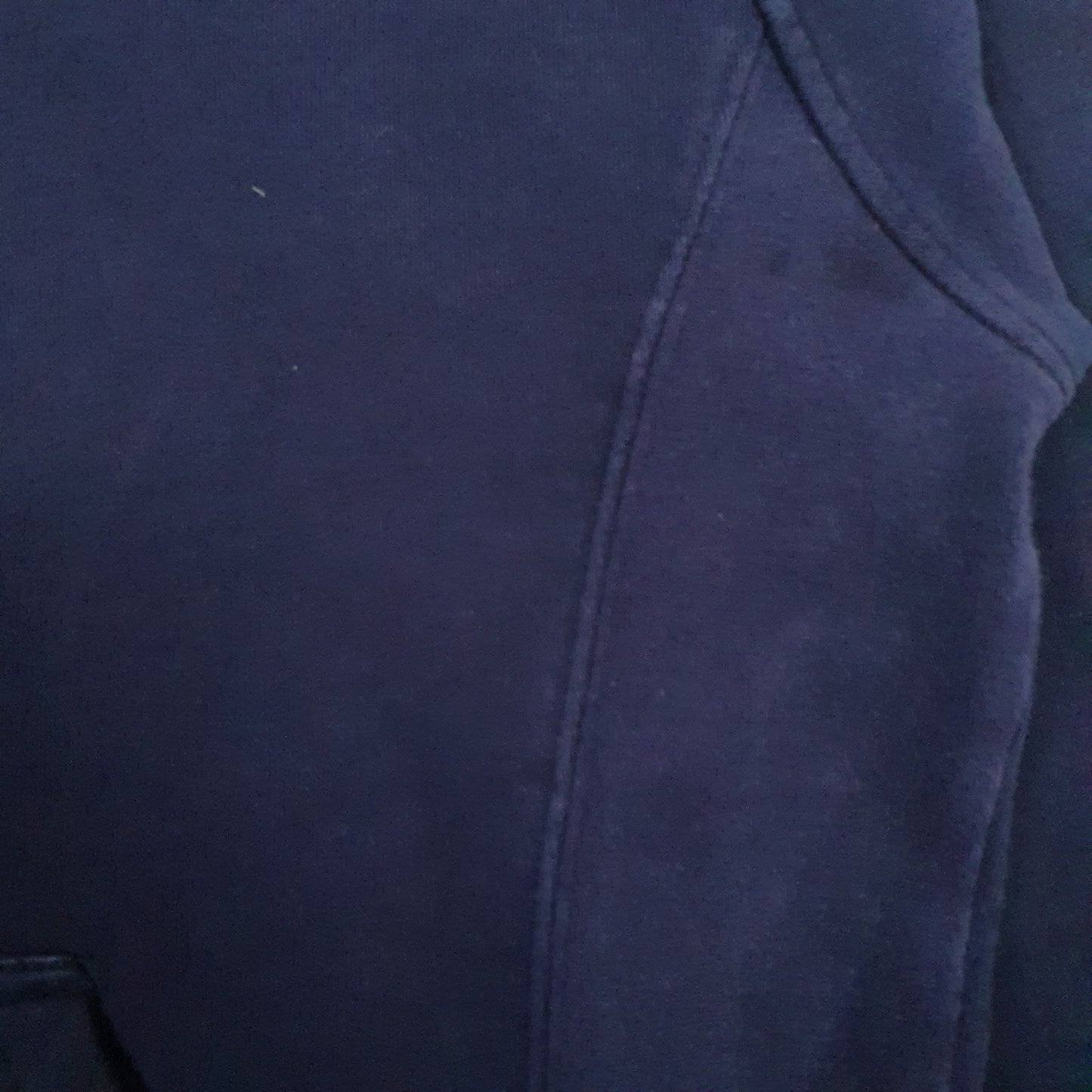 Mens Navy Fila Baggy Full Zip Jumper