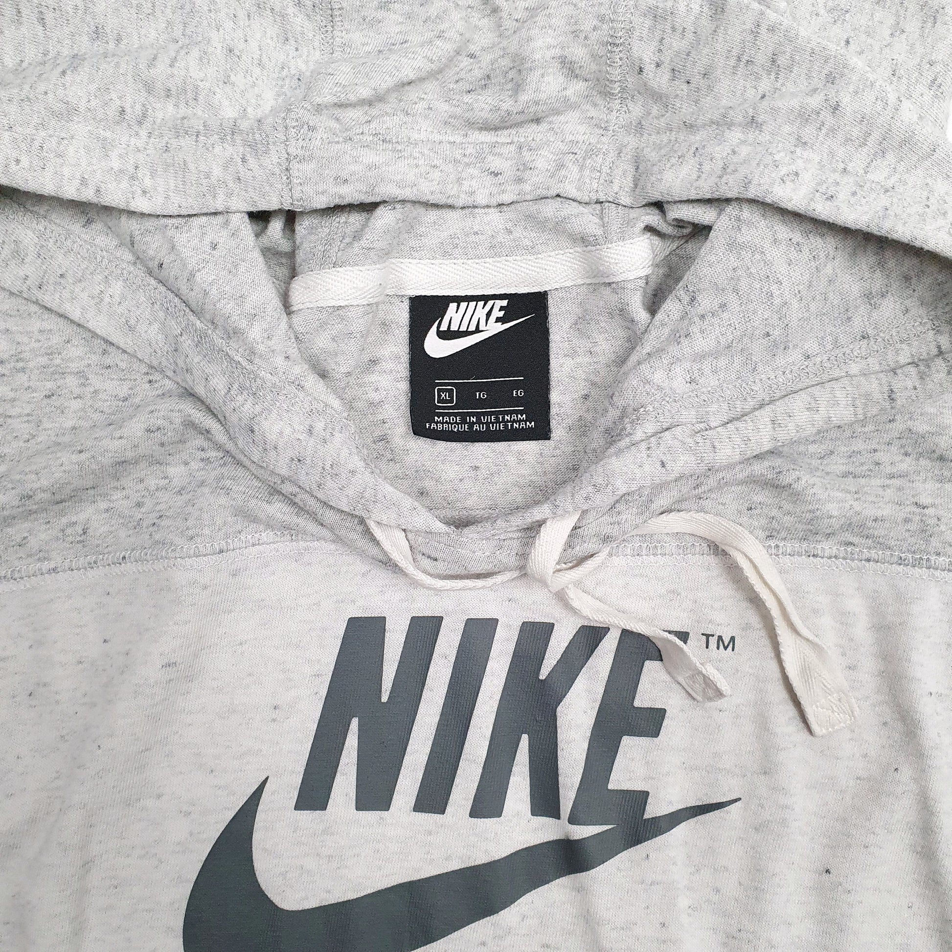 Mens Grey Nike Lightweight Hoodie Jumper