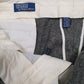 Mens Grey Polo Ralph Lauren Vintage 90s Herringbone  Trousers