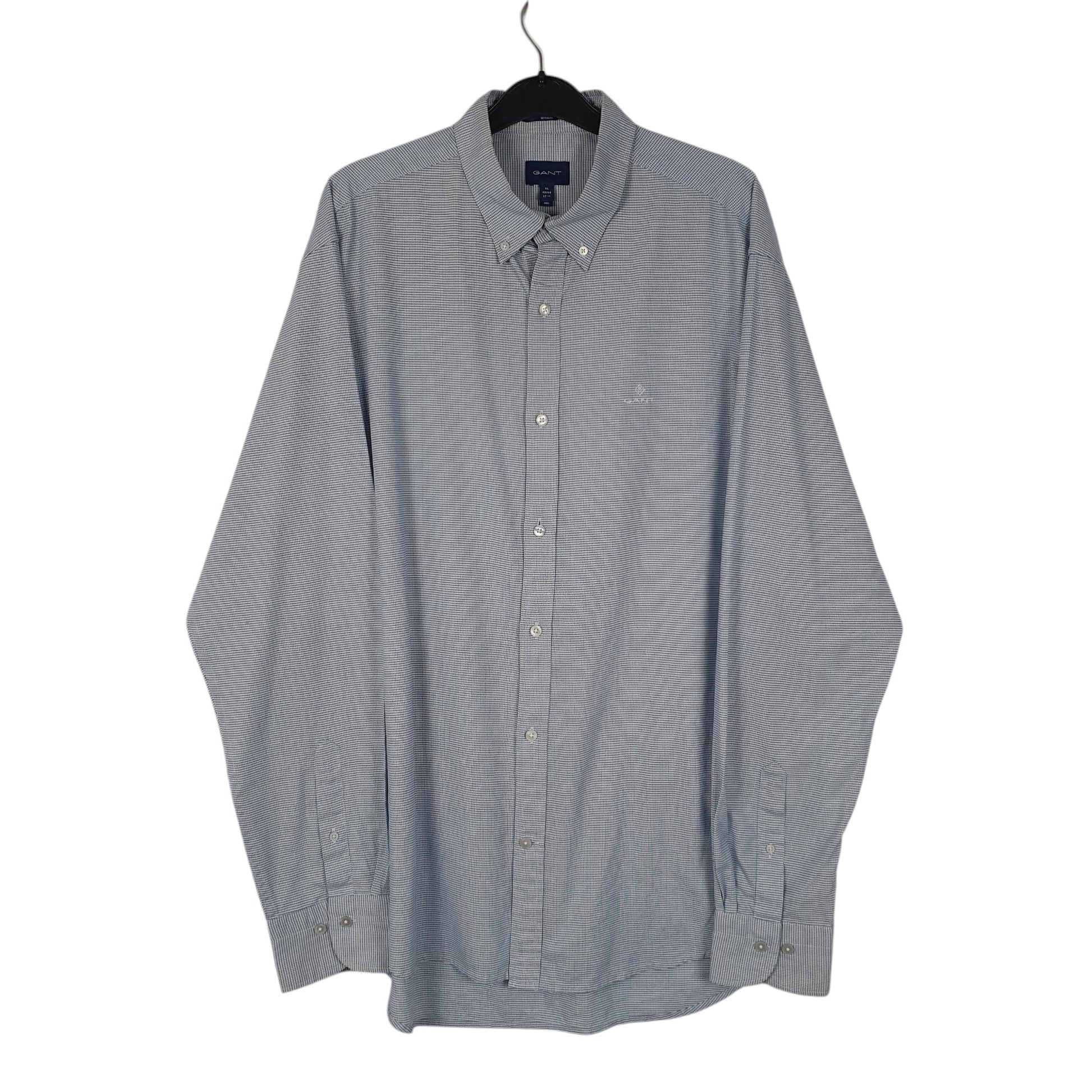 Mens Blue GANT  Long Sleeve Shirt