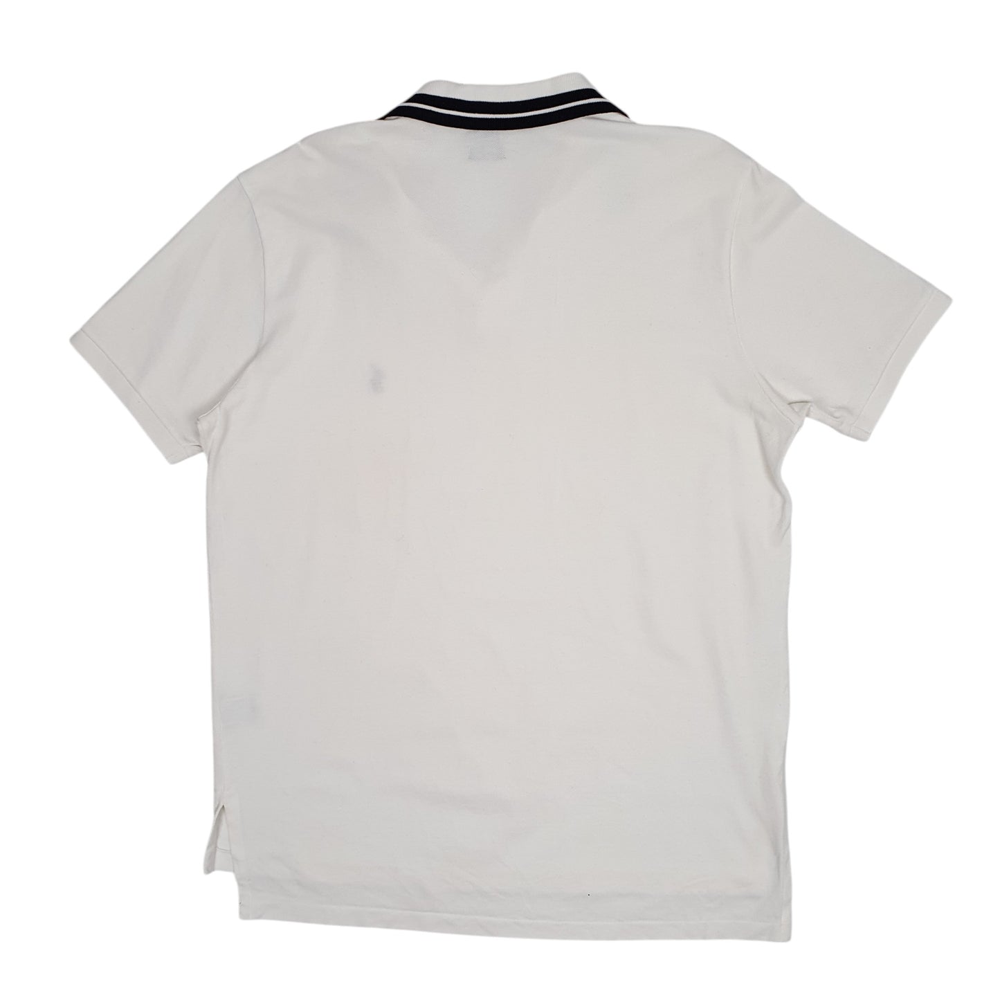 Mens White Polo Ralph Lauren Slim Fit  Polo Shirt