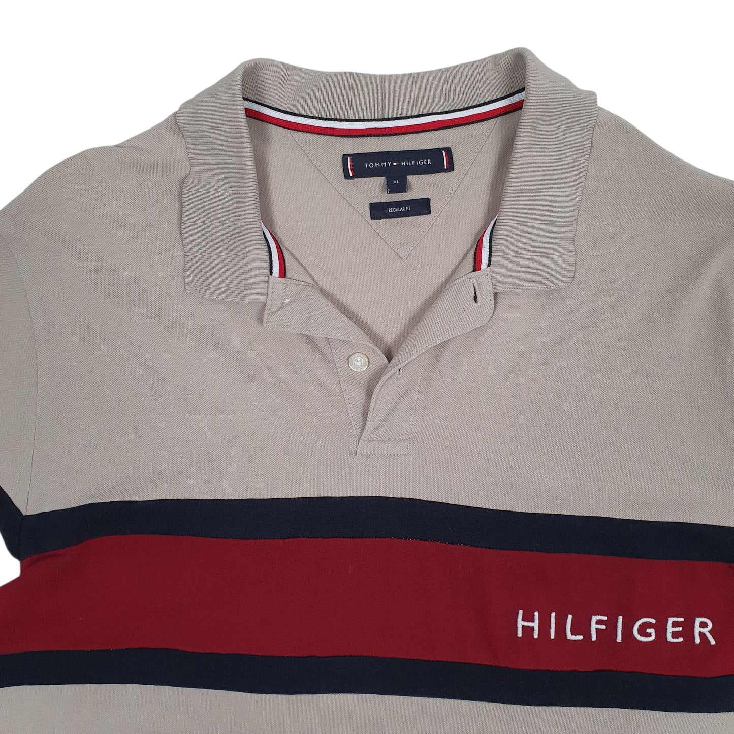 Mens Grey Tommy Hilfiger   Polo Shirt