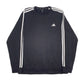 Mens Black Adidas Prime Green Crewneck Jumper