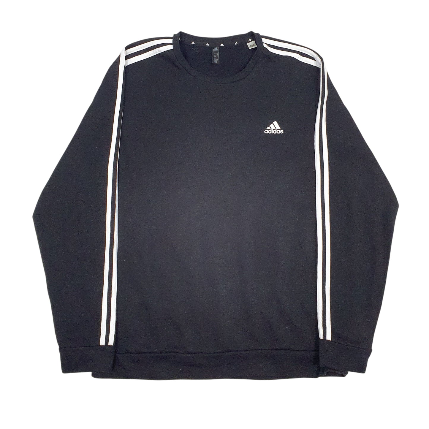 Mens Black Adidas Prime Green Crewneck Jumper