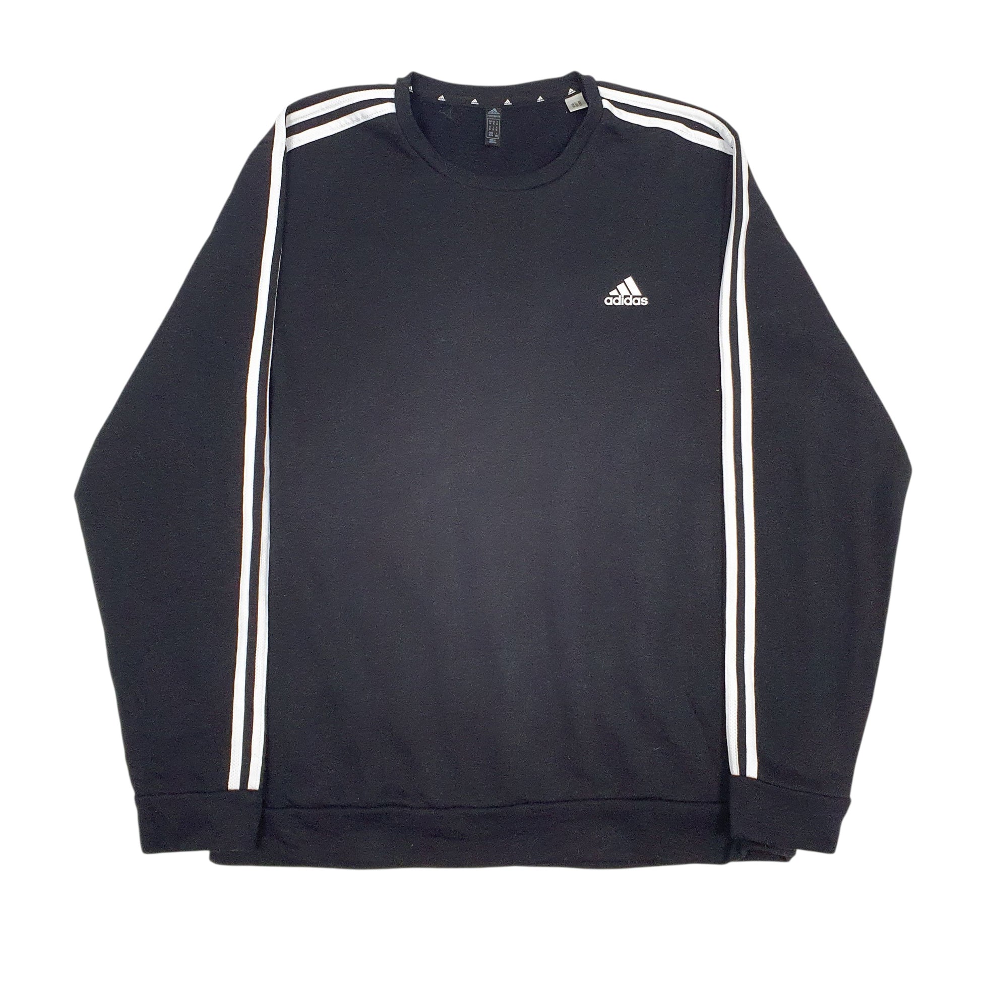 Mens Black Adidas Prime Green Crewneck Jumper