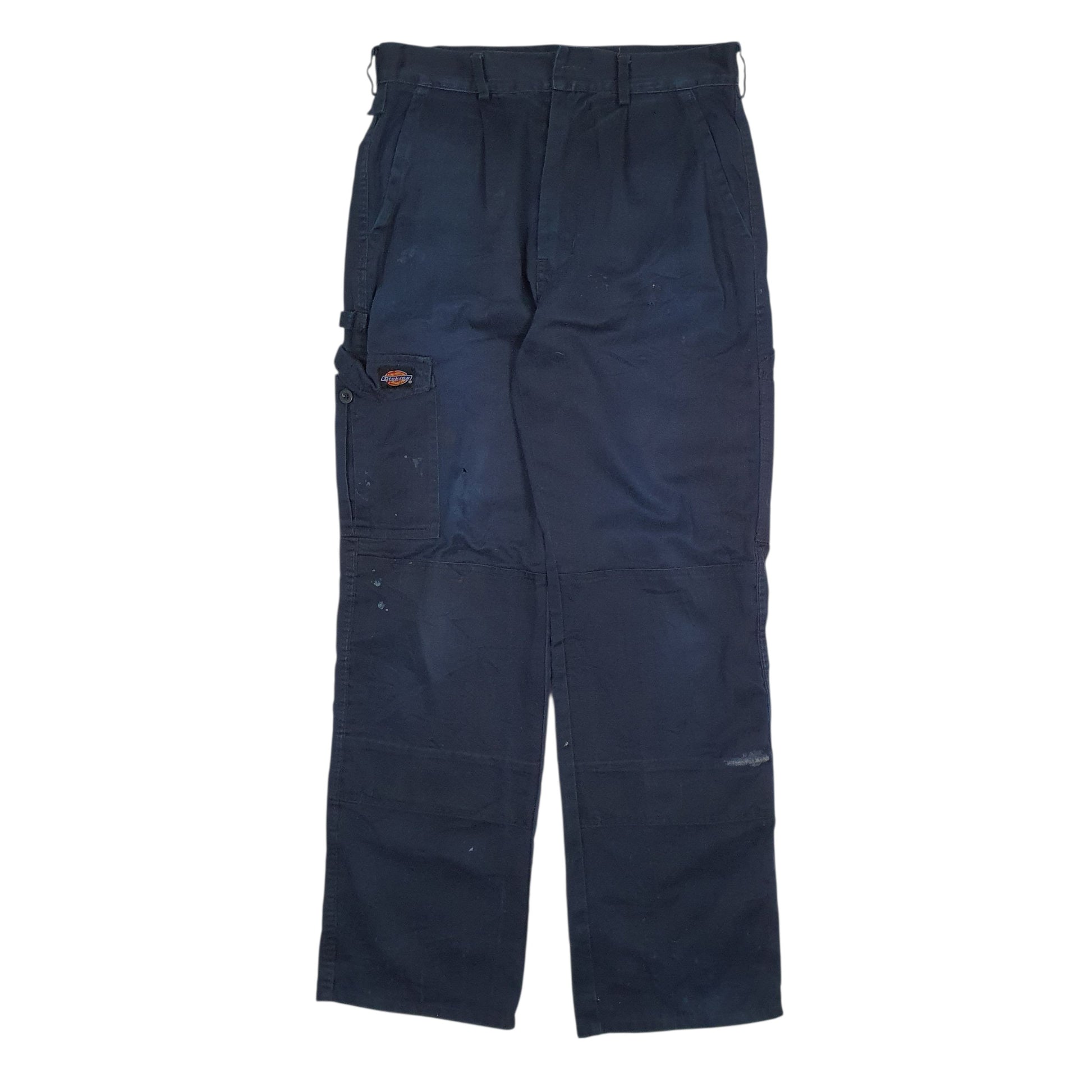 Mens Navy Dickies Redhawk Workwear Cargo Trousers