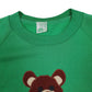 Womens Green The Frog Pond Teddy Bear Crewneck Jumper