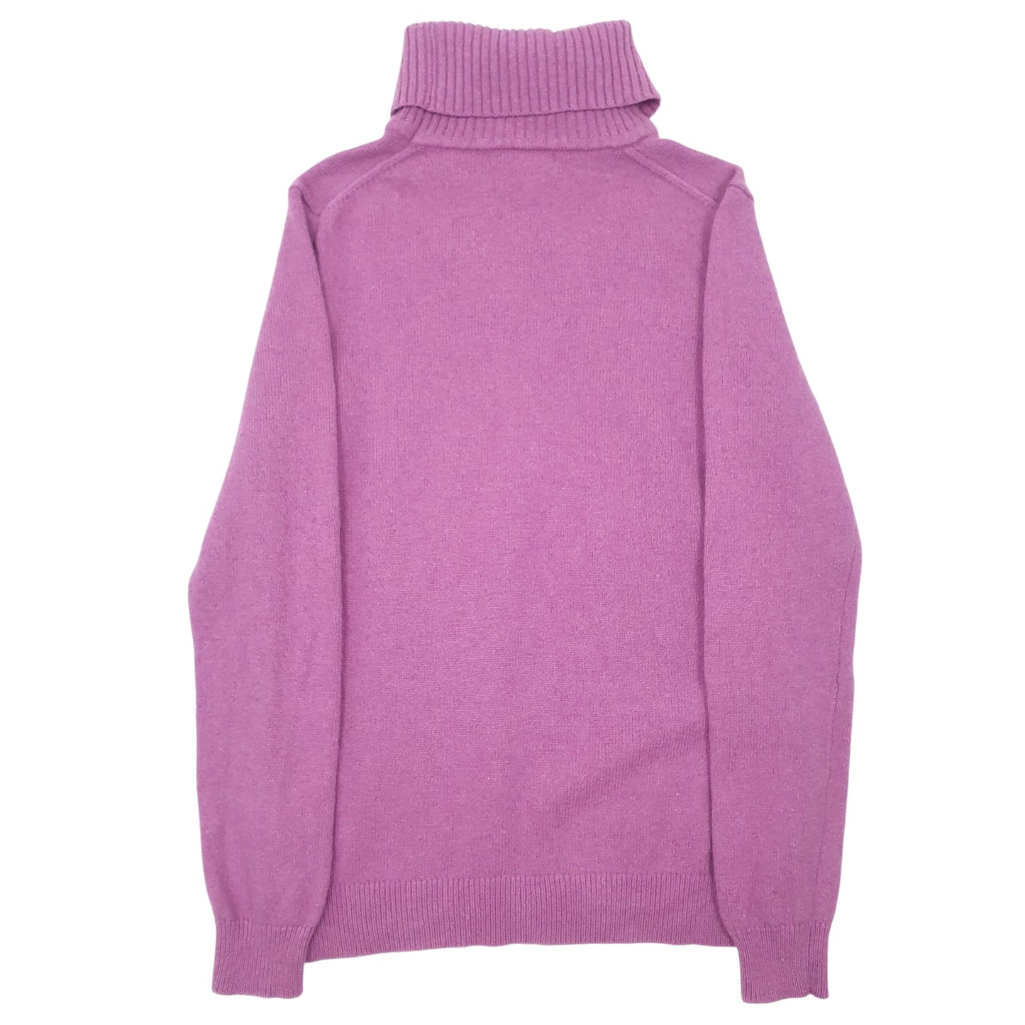 Womens Purple WoolOver  Turtle Neck Jumper