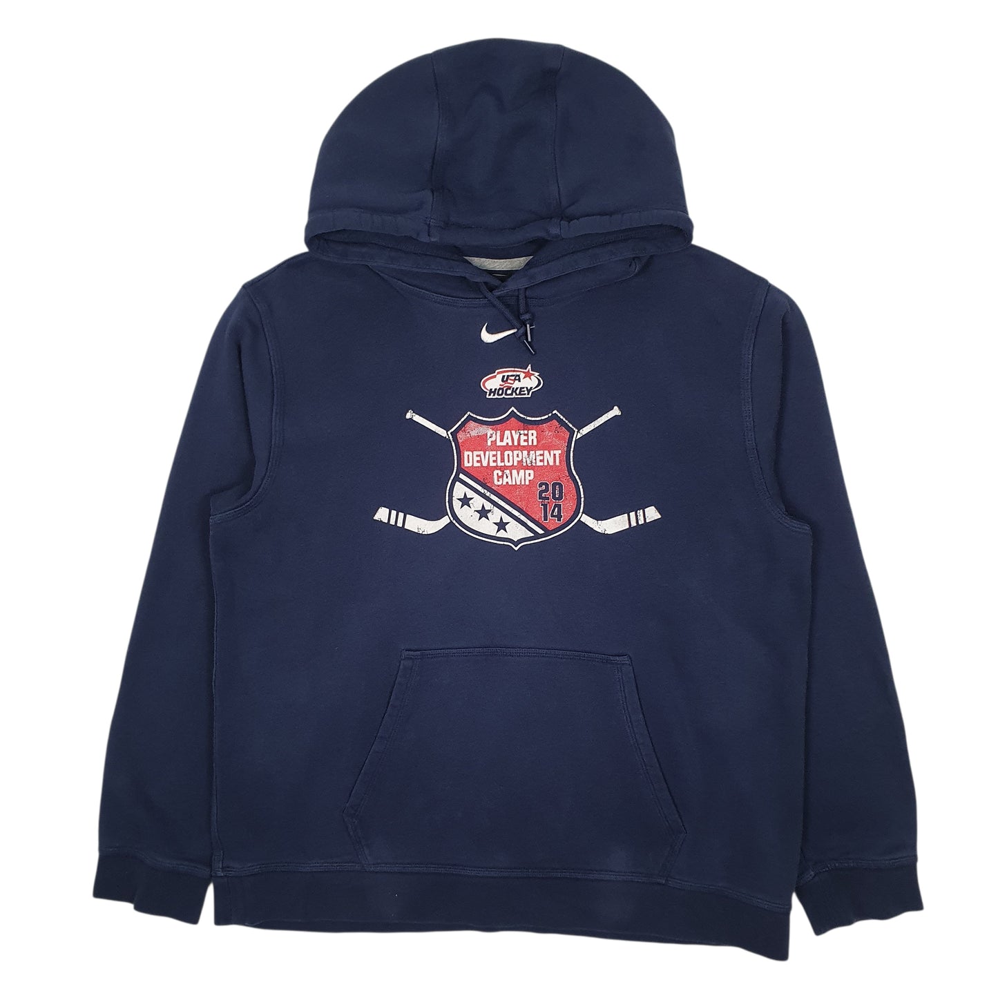 Mens Navy Nike USA Hockey Hoodie Jumper