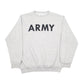 Mens Grey Army  Crewneck Jumper