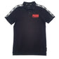 Mens Black Puma  Short Sleeve Polo Shirt