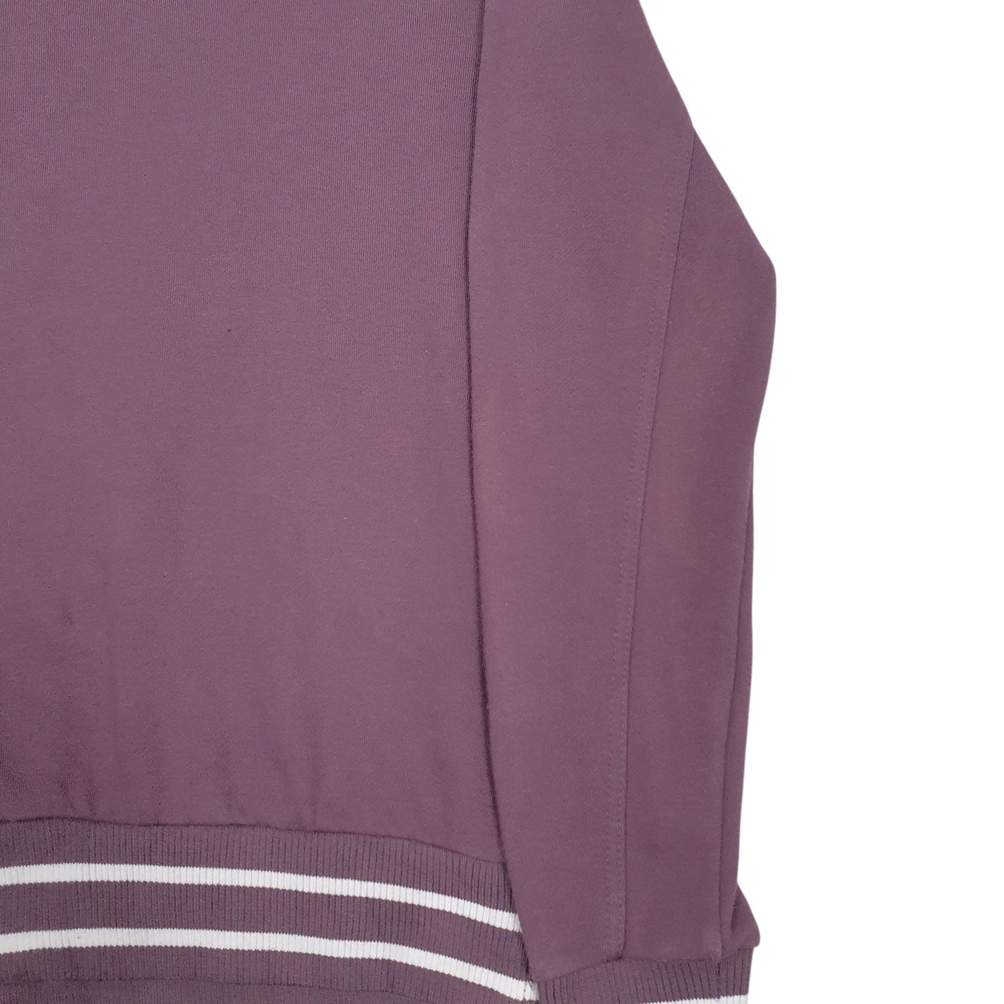 Mens Purple Fila  Crewneck Jumper