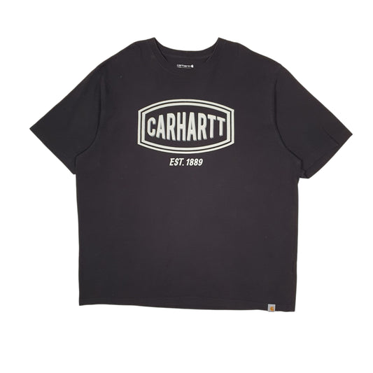 Mens Black Carhartt  Short Sleeve T Shirt