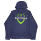 Mens Navy Nike NFL Seattle Seahawks Hoodie Jumper