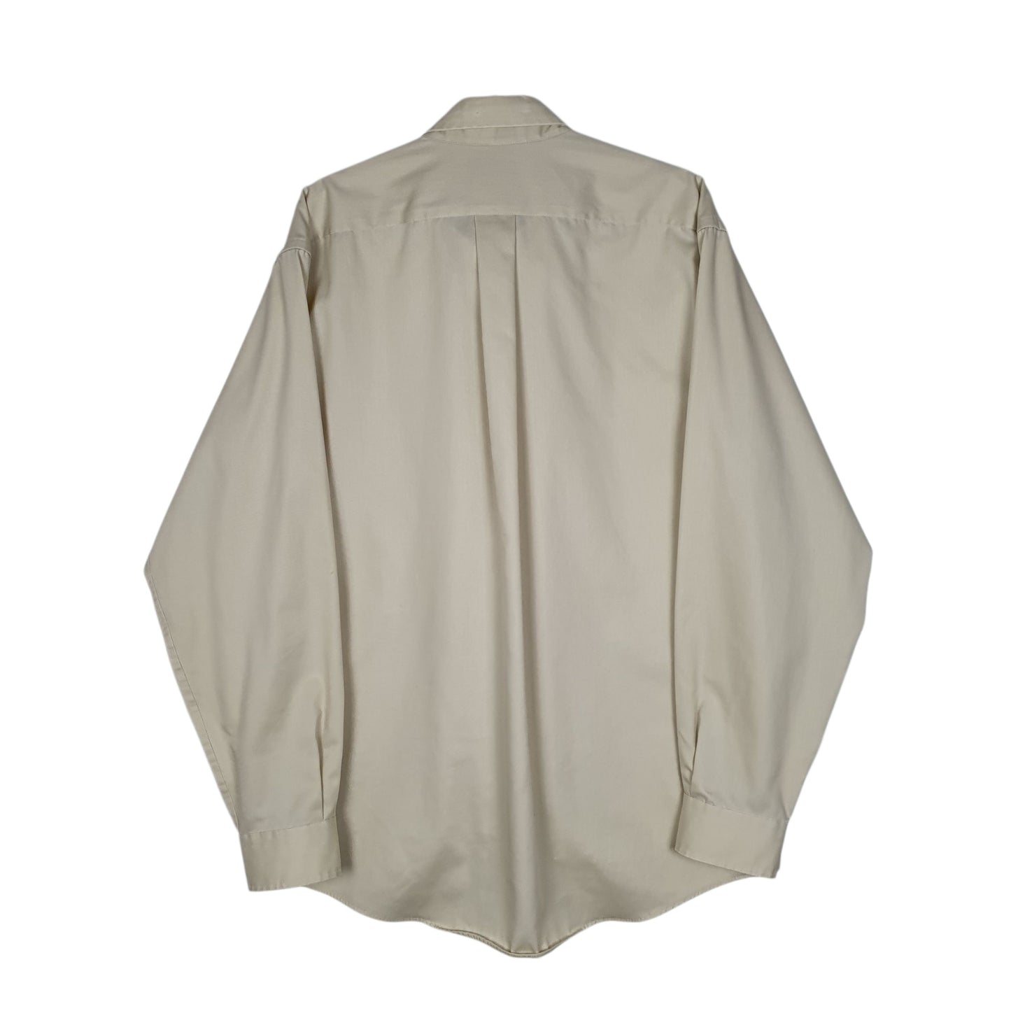 Mens Cream L.L.Bean   Shirt