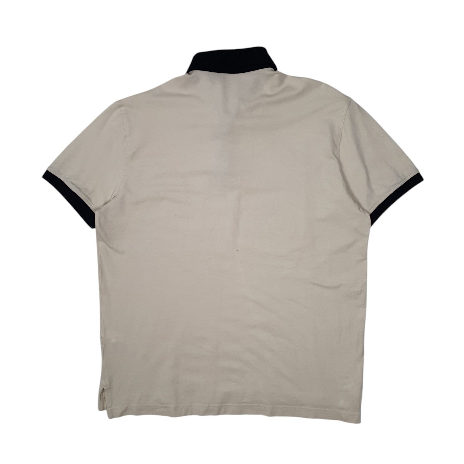Mens Cream Tommy Hilfiger   Polo Shirt