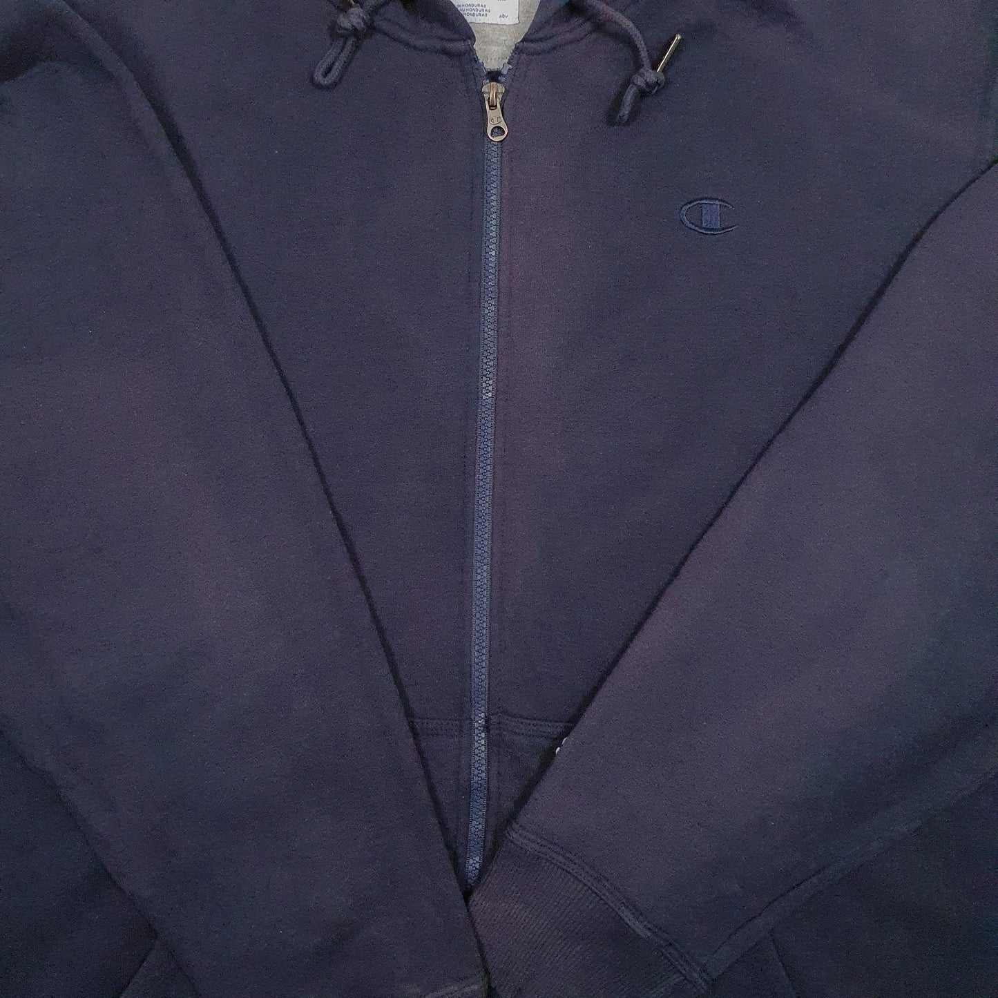 Mens Navy Champion  Full Zip Jumper