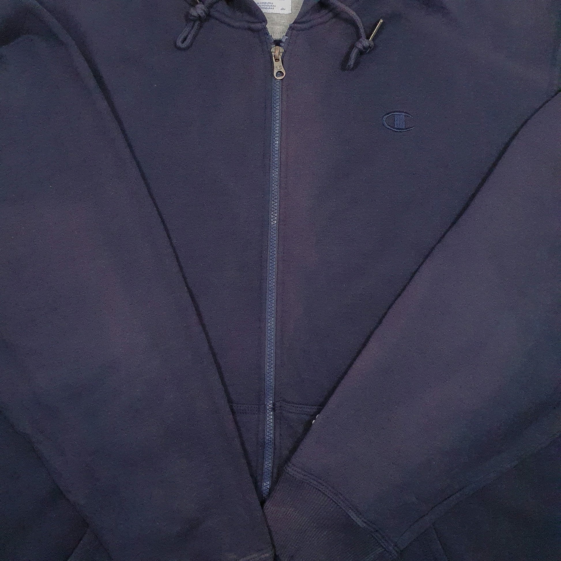 Mens Navy Champion  Full Zip Jumper