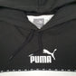 Mens White Puma  Hoodie Jumper