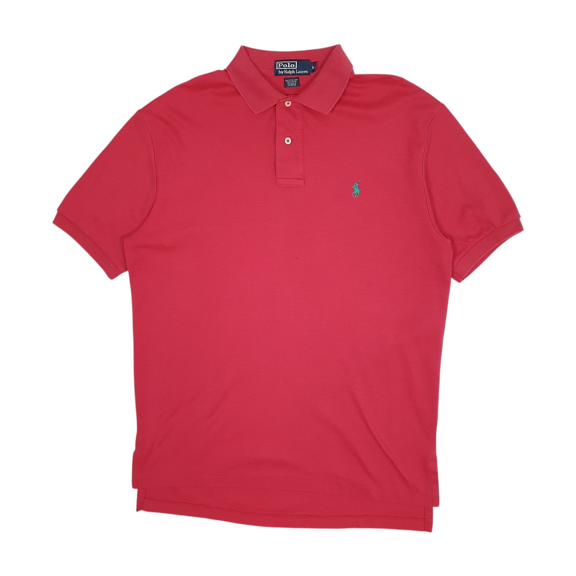 Mens Pink Polo Ralph Lauren  Short Sleeve Polo Shirt