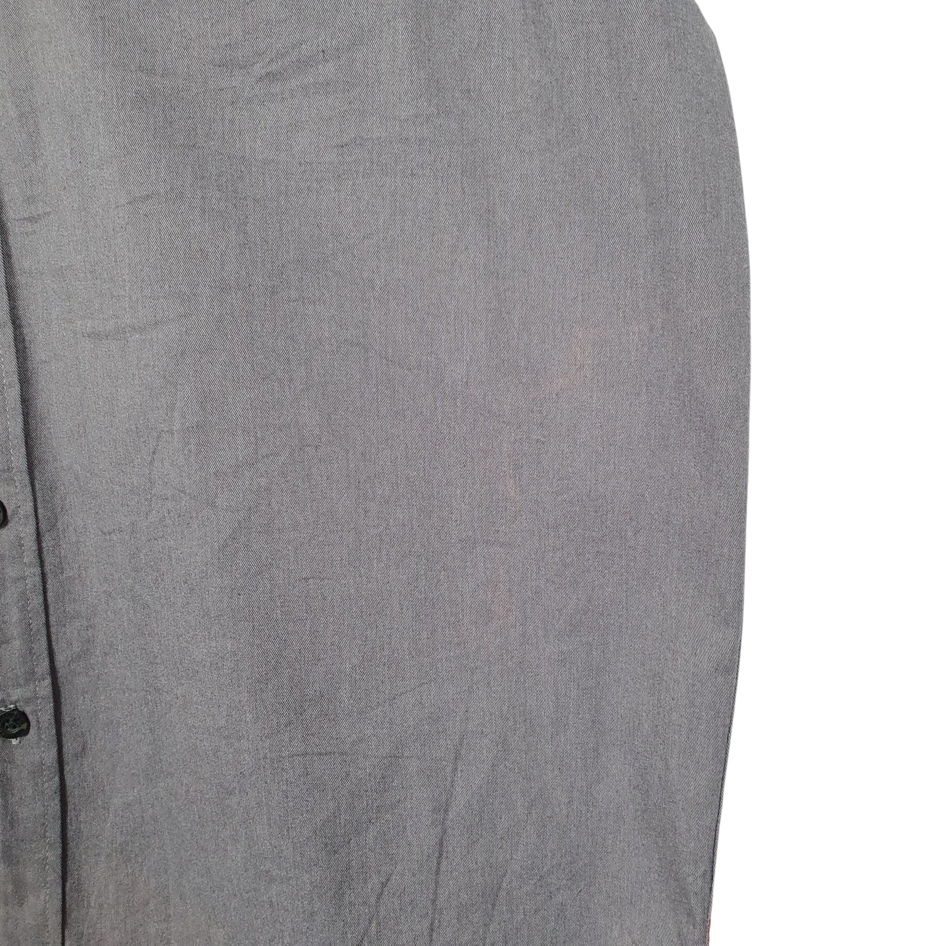 Mens Grey Wrangler   Shirt