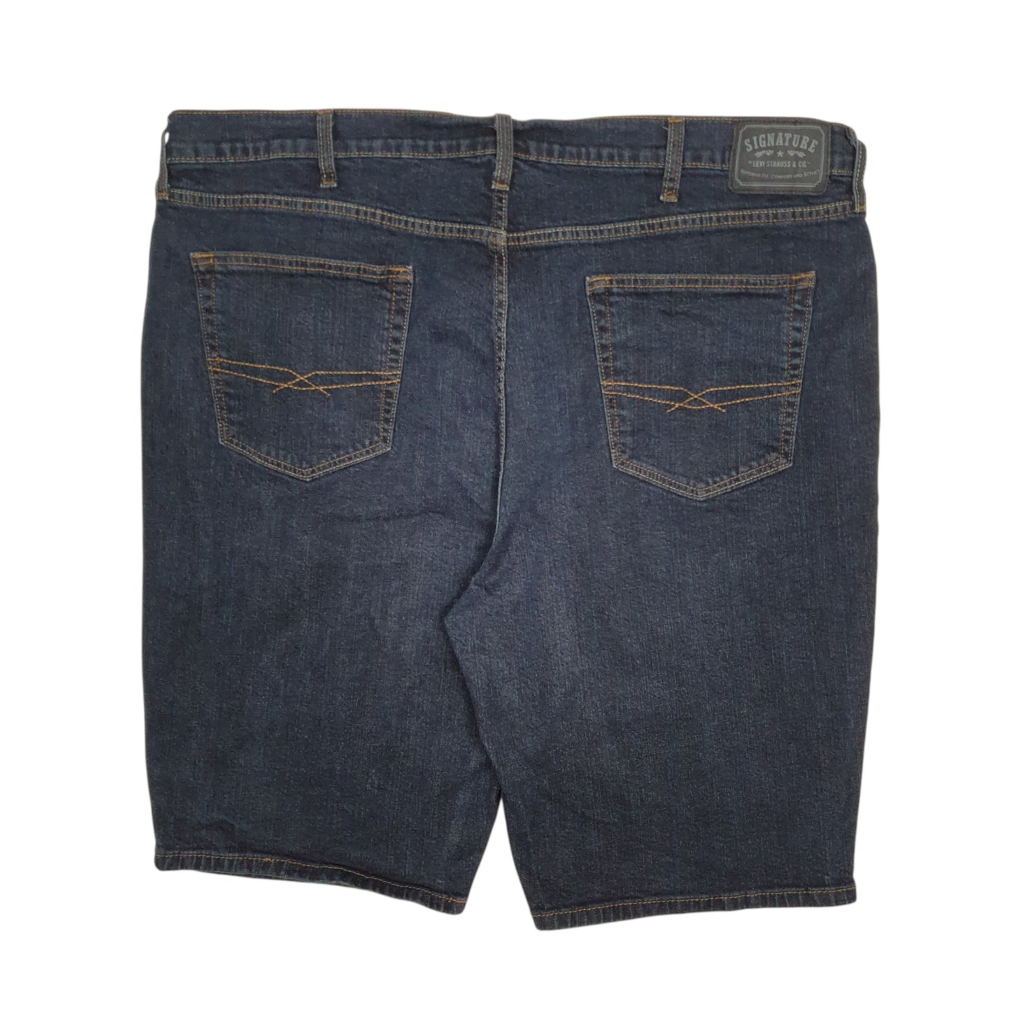 Mens Blue Levis Signature Stretch  Shorts