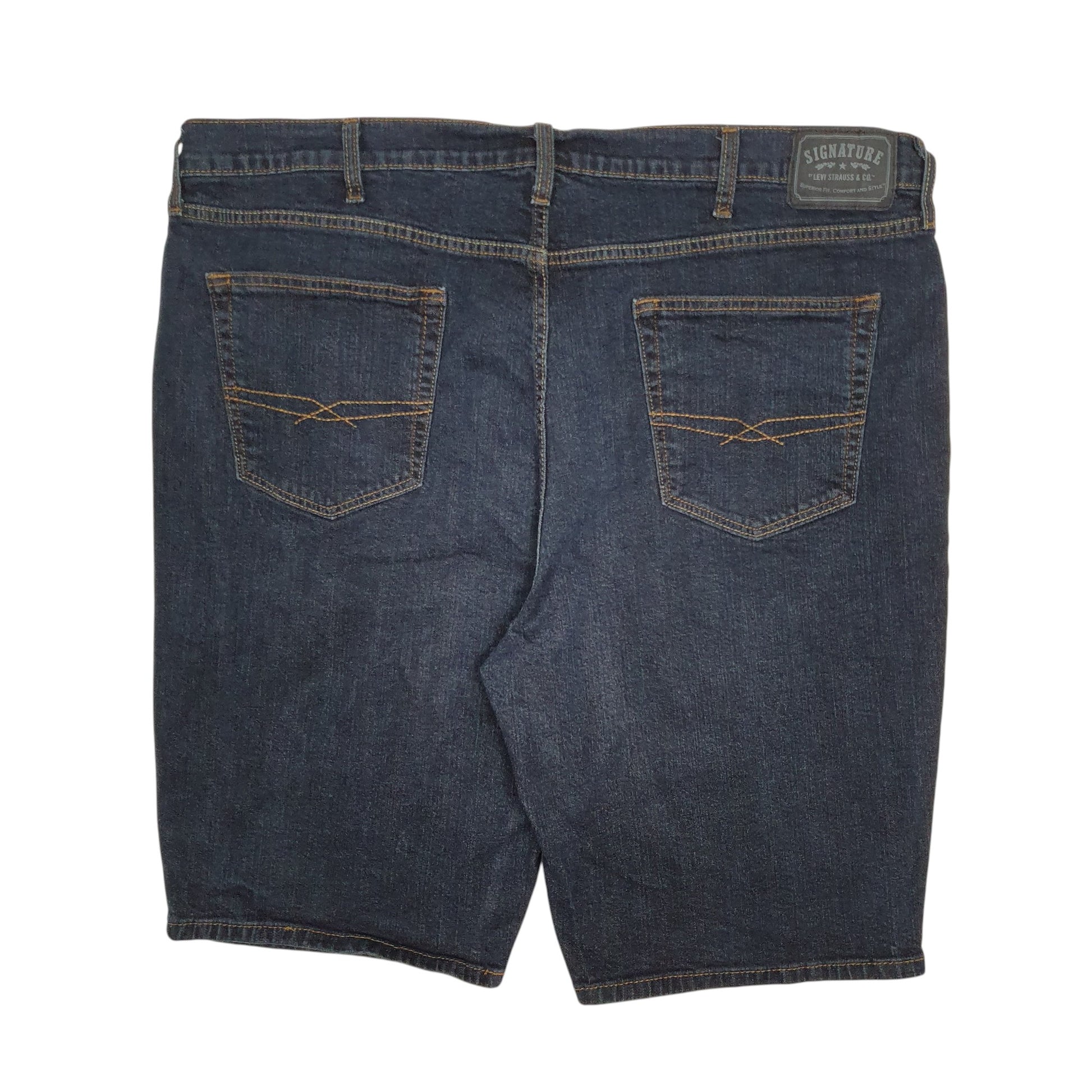 Mens Blue Levis Signature Stretch  Shorts