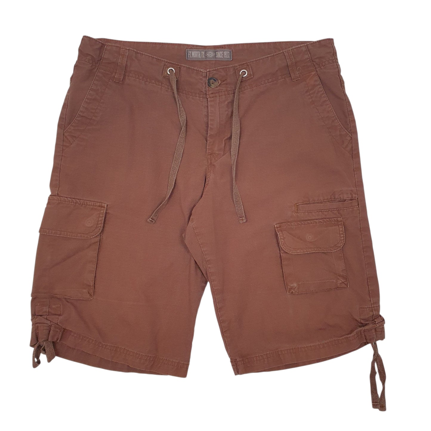 Womens Brown Dickies  Cargo Shorts