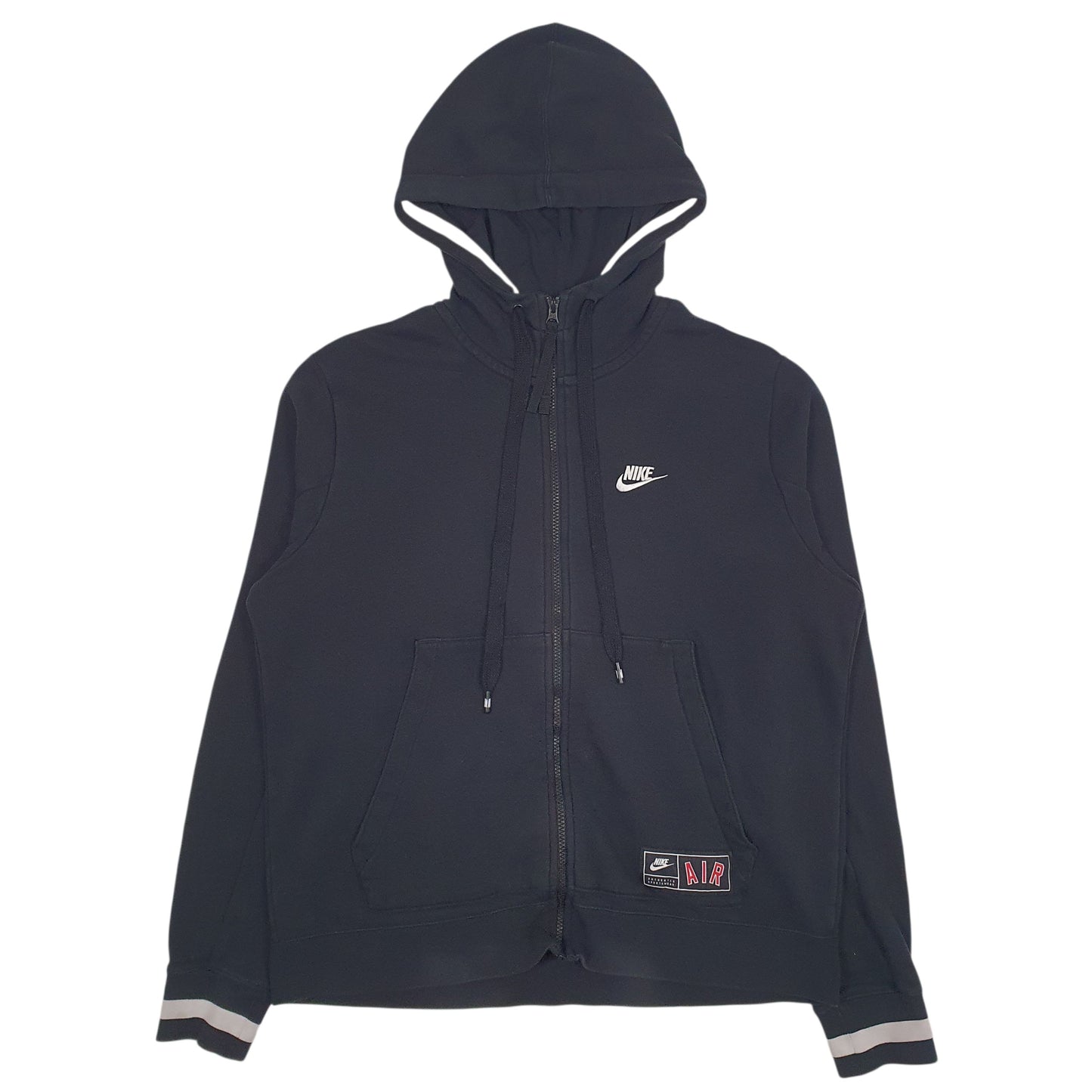 Mens Black Nike Baggy Full Zip Jumper