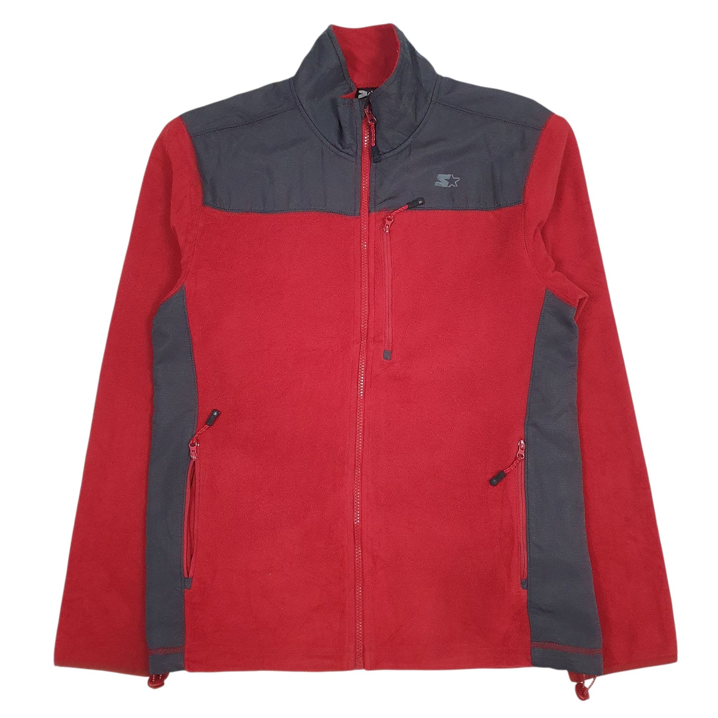 Mens Red Starter  Full Zip Jumper