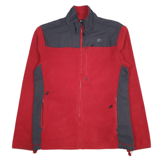 Mens Red Starter  Full Zip Jumper