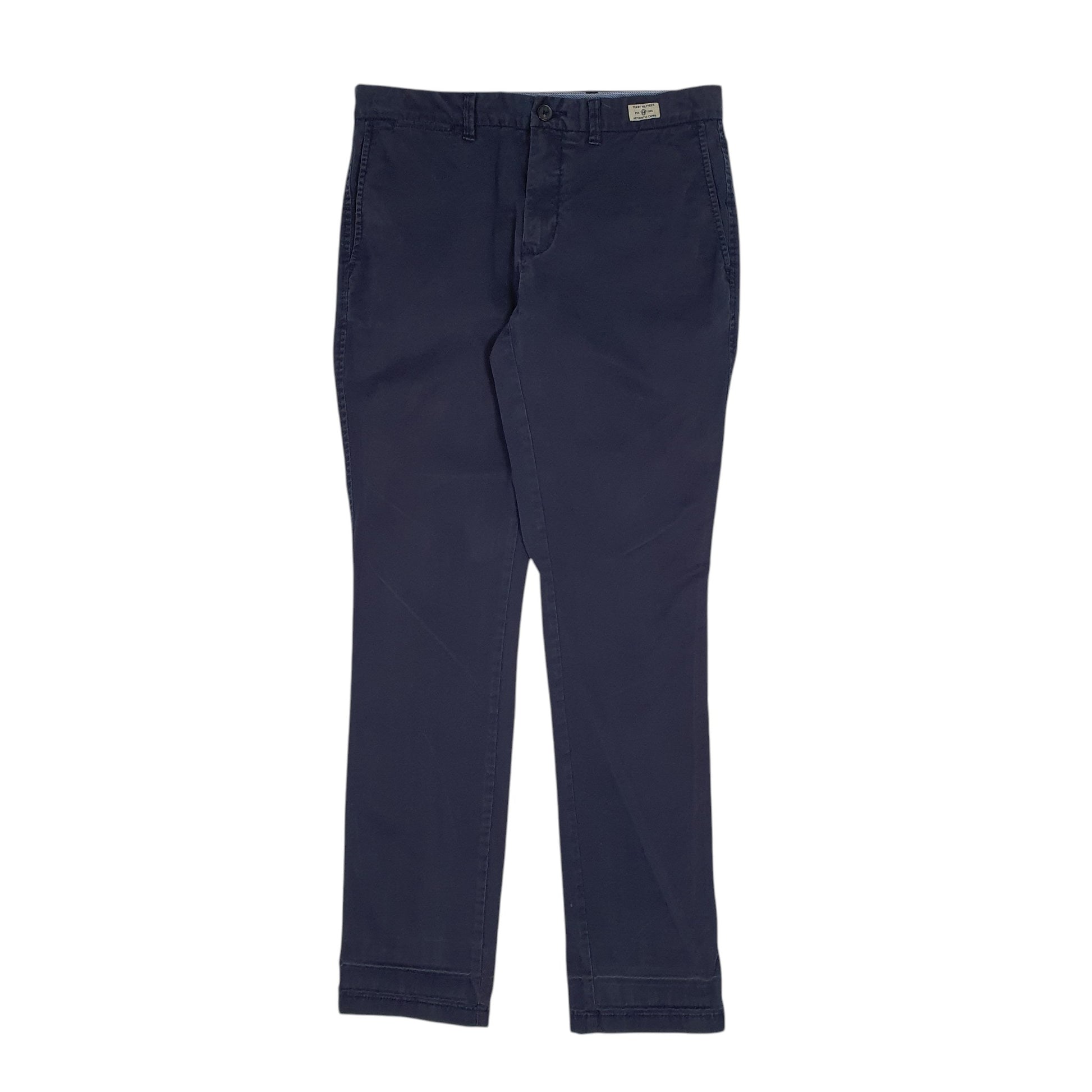 Mens Navy Tommy Hilfiger  Chino Trousers