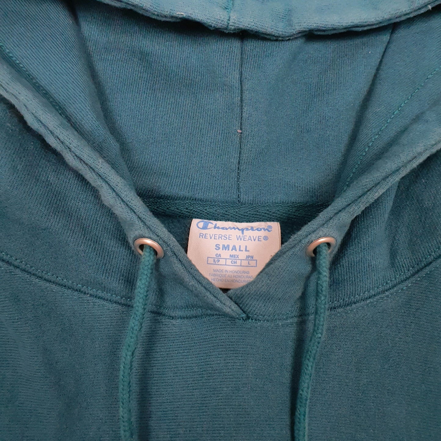 Womens Blue Champion  Hoodie Jumper