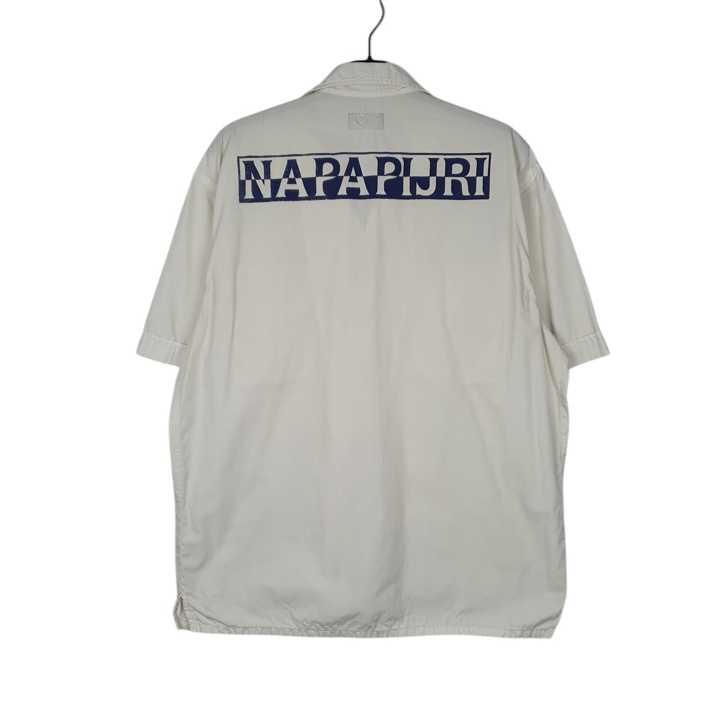 Mens White Napapijri   Shirt