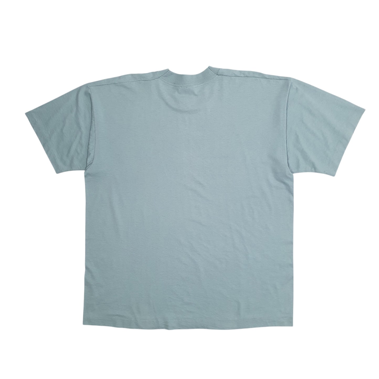 Mens Blue Fruit Of The Loom Single Stitch Vintage 90s Fountain Park Indiana  T Shirt